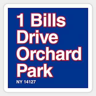 Buffalo Bills Football Stadium Magnet